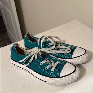 Converse Women’s All-Star Turquoise Sneakers / Size 6 (Men’s 4) / Good Condition